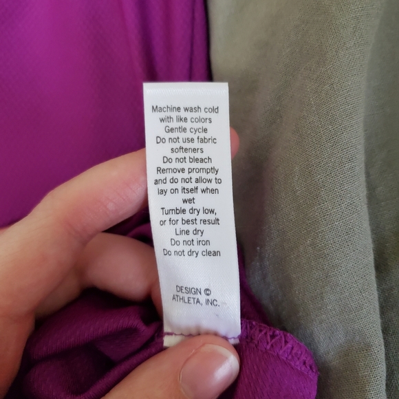 Athleta Wick-It Golf Tank Purple Size XS - Picture 5 of 5